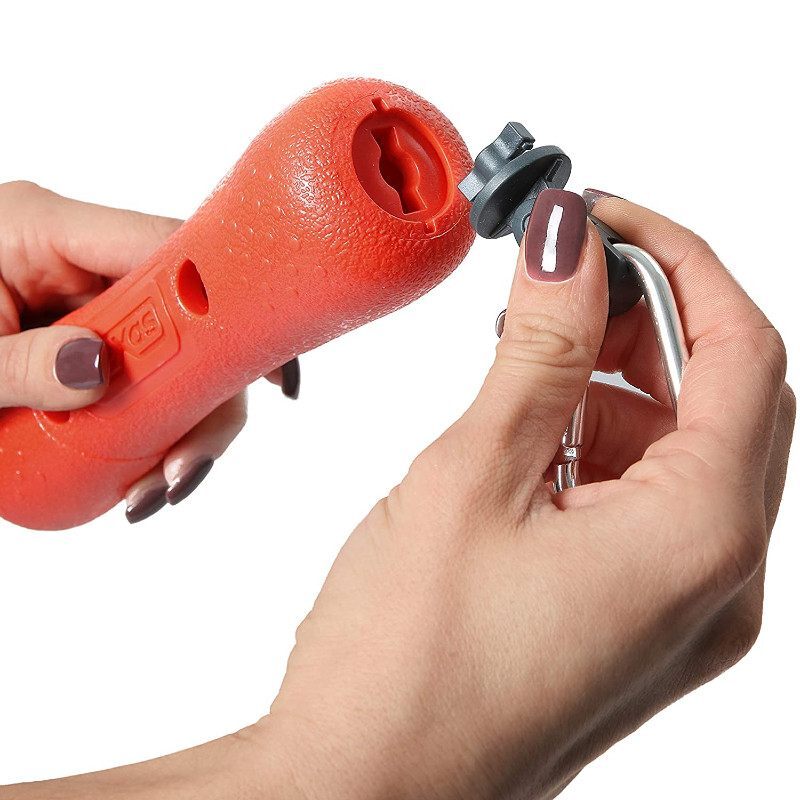 Dexas (Дексас) Off-Leash - Іграшка гантеля з карабіном для собак (8х2 см) в E-ZOO
