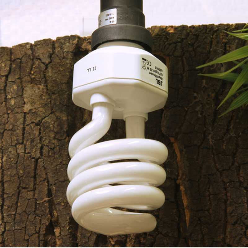 JBL (ДжиБиЭль) ReptilDesert UV Light - Энергосберегающая лампа для пустынных террариумов (23W) в E-ZOO