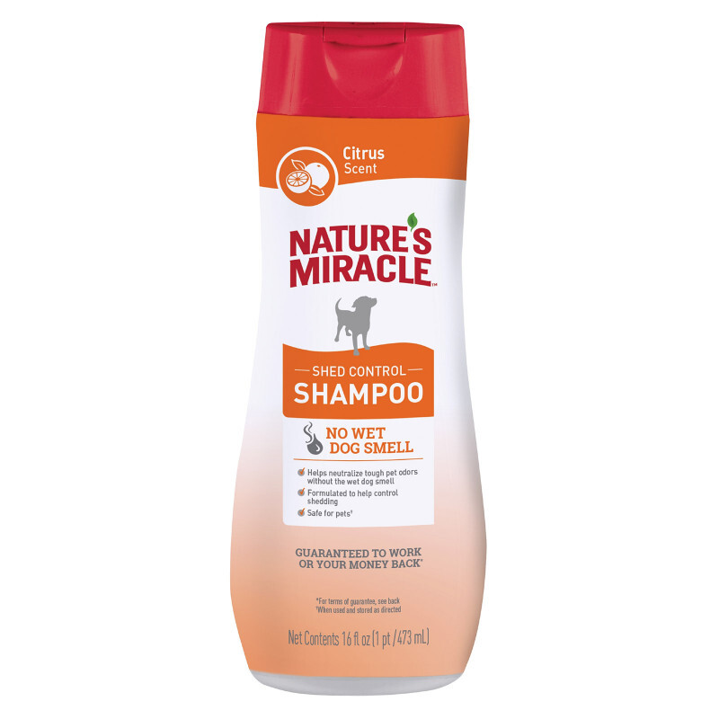 Nature's Miracle (Нейчерс Міракл) Shed Control Shampoo - Шампунь проти линьки з цитрусом для собак (473 мл) в E-ZOO