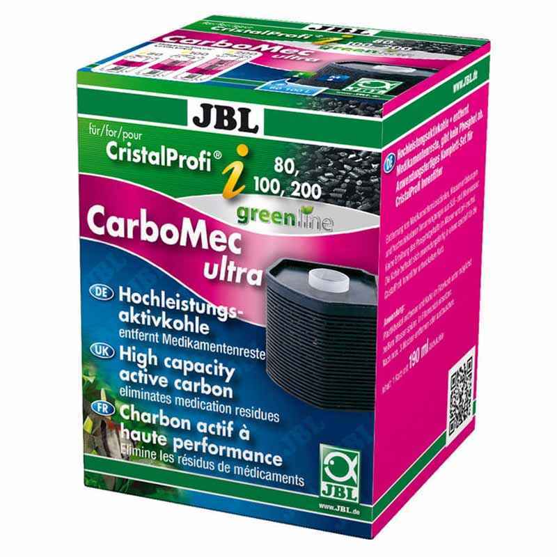 JBL (ДжиБиЭль) Carbomec ultra - Фильтрующая вставка с активированным углем для фильтра CristalProfi i80 / i100 / i200 (190 мл) в E-ZOO