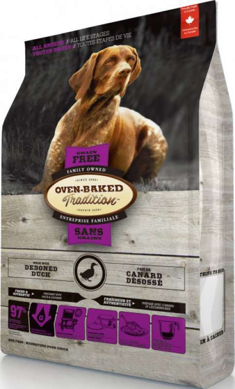 Oven-Baked (Овен-Бекет) Tradition Grain-Free Duck Dog All Breeds - Беззерновий сухий корм зі свіжим м'ясом качки для собак різних порід на всіх стадіях життя (2,27 кг) в E-ZOO