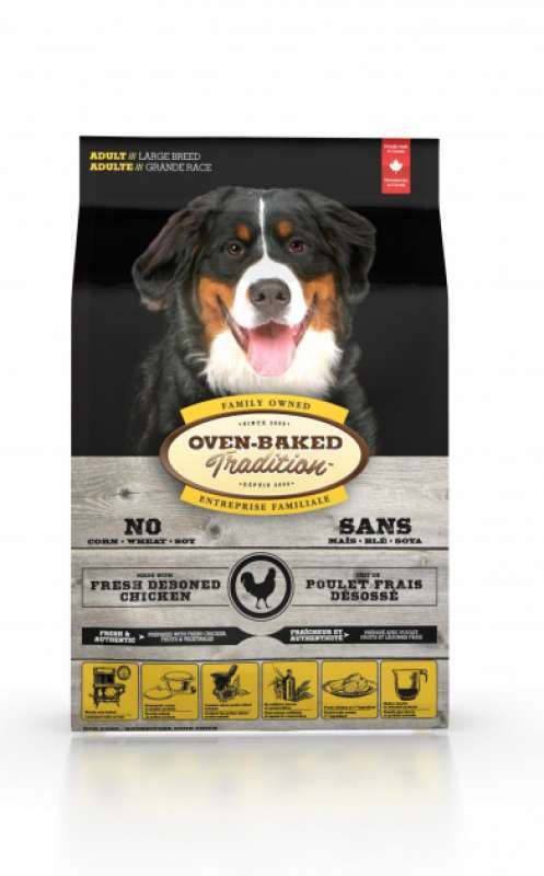 Oven-Baked (Овен-Бекет) Tradition Chicken Adult Dog Large Breeds - Cухий корм зі свіжим м'ясом курки для дорослих собак великих порід (11,34 кг) в E-ZOO
