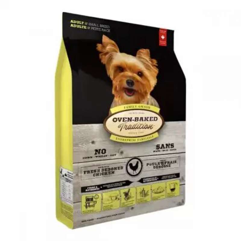 Oven-Baked (Овен-Бекет) Tradition Chicken Adult Dog Small Breeds - Cухий корм зі свіжим м'ясом курки для дорослих собак малих порід (2,27 кг) в E-ZOO