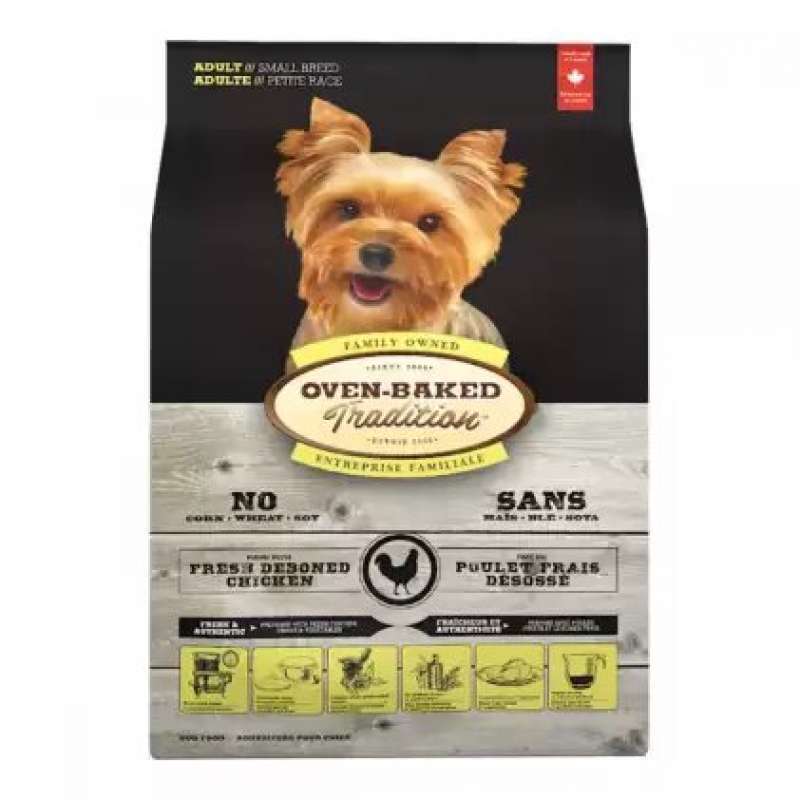 Oven-Baked (Овен-Бекет) Tradition Chicken Adult Dog Small Breeds - Cухий корм зі свіжим м'ясом курки для дорослих собак малих порід (2,27 кг) в E-ZOO