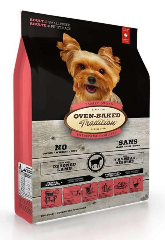 Oven-Baked (Овен-Бэкет) Tradition Lamb Adult Dog Small Breeds - Cухой корм со свежим мясом ягнёнка для взрослых собак малых пород (1 кг) в E-ZOO