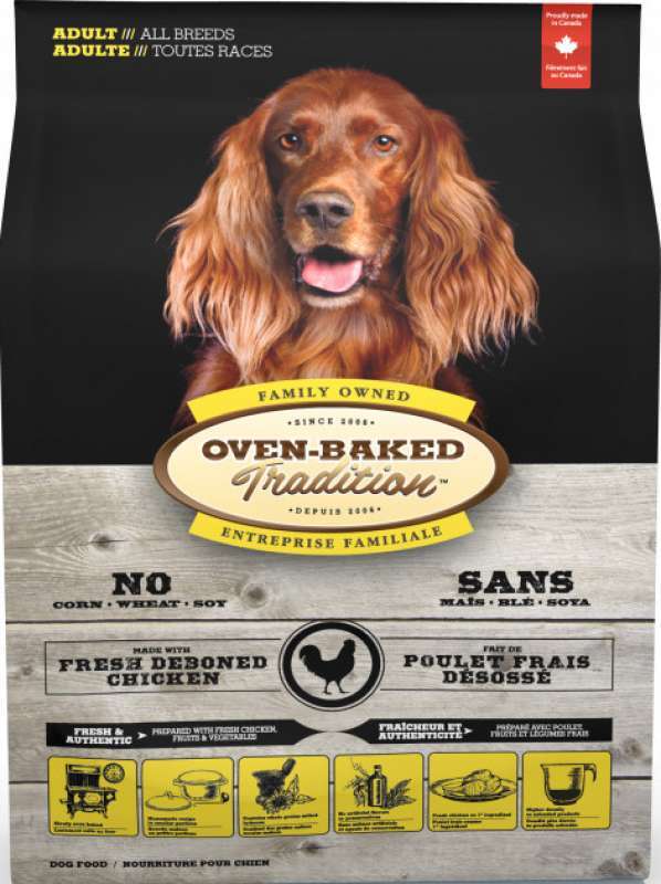 Oven-Baked (Овен-Бэкет) Tradition Weight Management Chicken Senior Dog All Breeds - Cухой корм со свежим мясом курицы для пожилых собак различных пород (2,27 кг) в E-ZOO