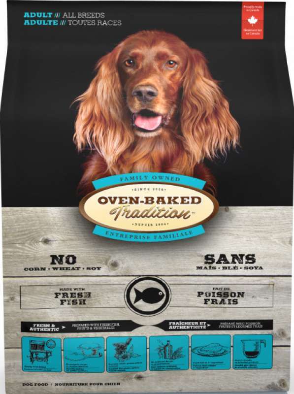Oven-Baked (Овен-Бекет) Tradition Fish Adult Dog All Breeds - Cухий корм зі свіжим м'ясом риби для дорослих собак різних порід (2,27 кг) в E-ZOO