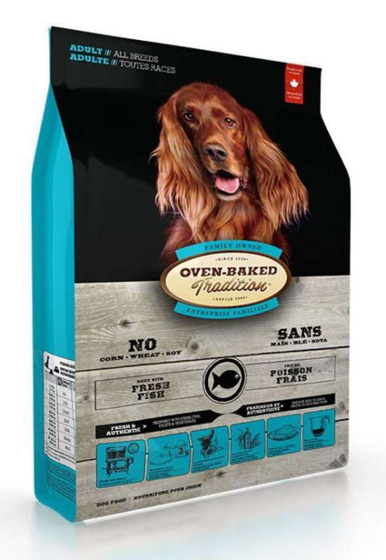 Oven-Baked (Овен-Бекет) Tradition Fish Adult Dog All Breeds - Cухий корм зі свіжим м'ясом риби для дорослих собак різних порід (2,27 кг) в E-ZOO
