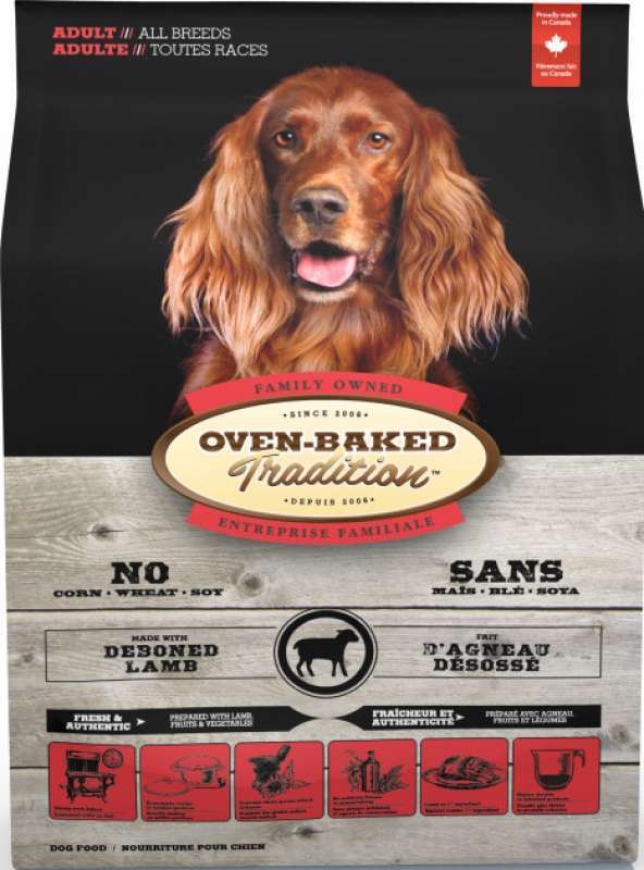 Oven-Baked (Овен-Бекет) Tradition Lamb Adult Dog All Breeds - Cухий корм зі свіжим м'ясом ягняти для дорослих собак різних порід (5,67 кг) в E-ZOO