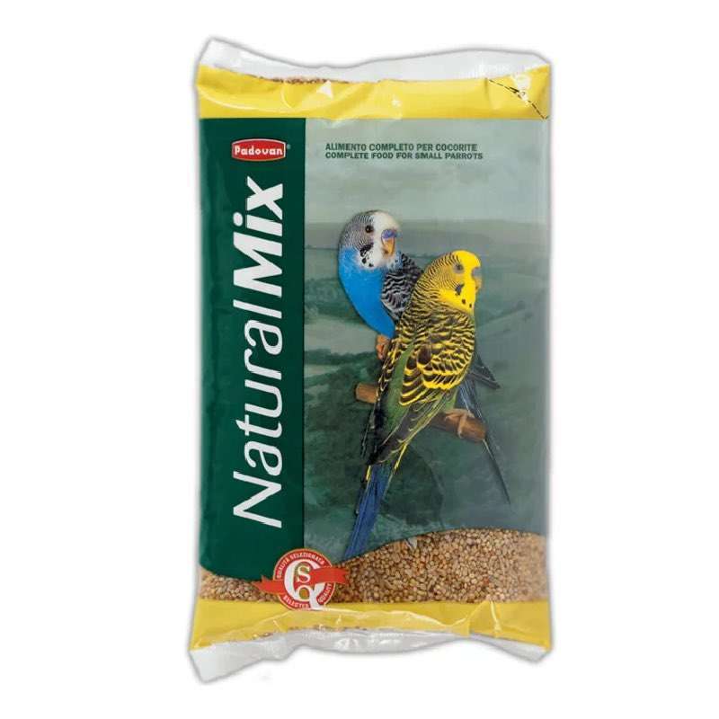 Padovan (Падован) Naturalmix Cocorite - Корм для хвилястих папуг (1 кг) в E-ZOO
