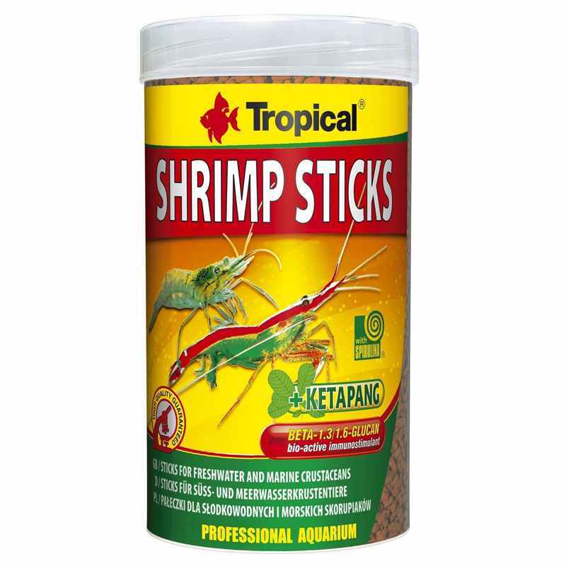 Tropical (Тропикал) Shrimp Sticks - Сухой корм в палочках для креветок и раков (100 мл) в E-ZOO