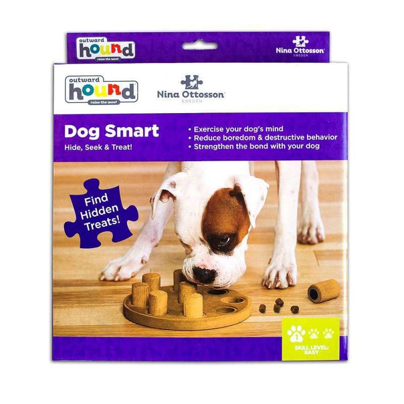 Nina Ottosson (Нина Оттоссон) Dog Smart Composite - Интерактивная игра-головоломка «Дог Смарт» для собак (23 см) в E-ZOO