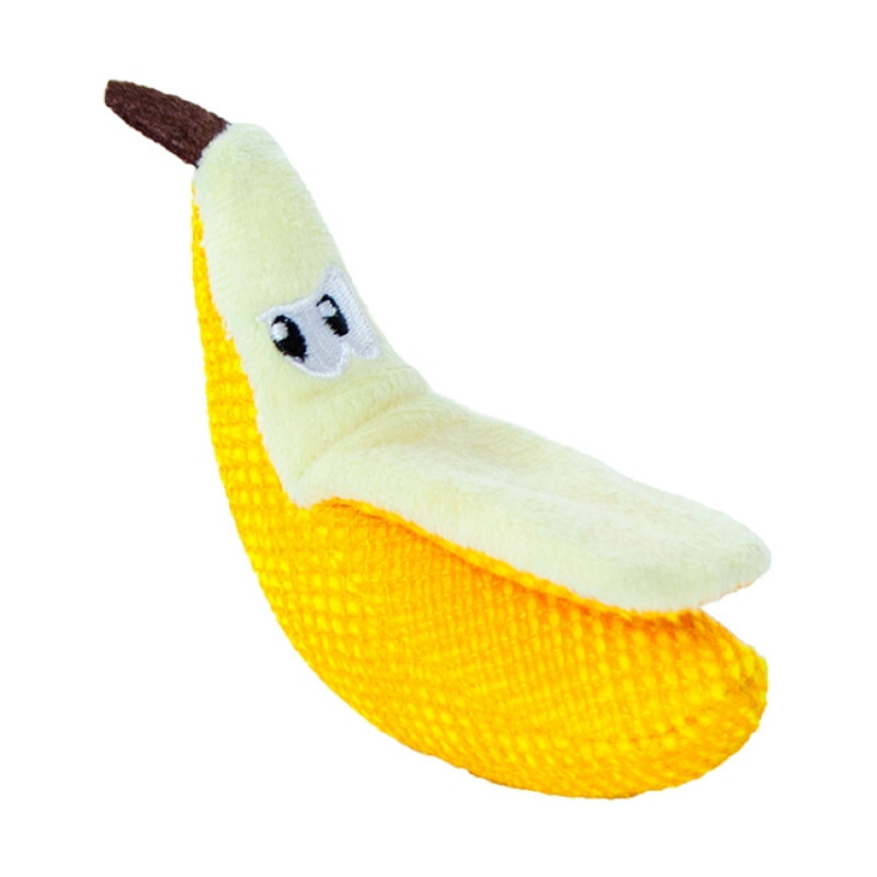 Petstages (Петстейджес) Dental Banana - Игрушка для кошек "Дентал Банан" (12 см) в E-ZOO