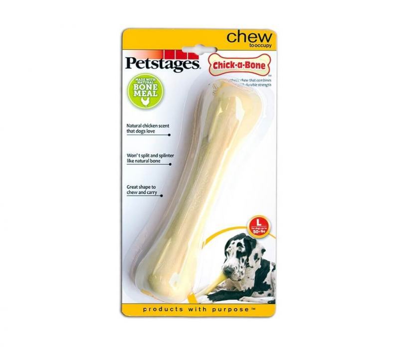 Petstages (Петстейджес) Chick-a-Bone - Игрушка для собак косточка Чик-А-Бон (L) в E-ZOO