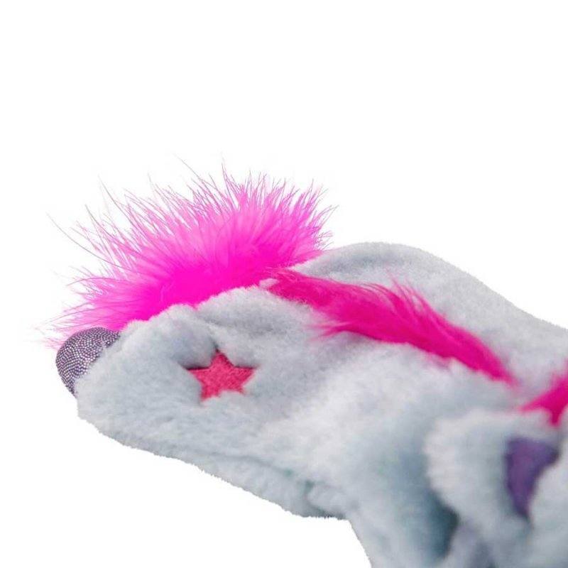 Petstages (Петстейджес) Pillow Unicorn - Іграшка для котів подушка Єдиноріг (28 см) в E-ZOO