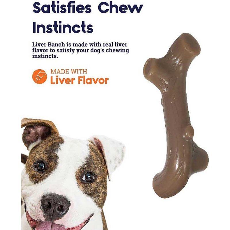 Petstages (Петстейджес) Liver-scented branch - Игрушка для собак Ветка с ароматом печени (17 см) в E-ZOO