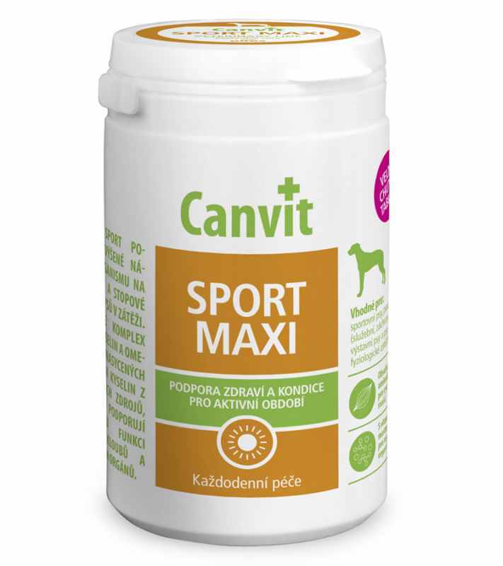 Сanvit (Канвіт) Sport MAXI - Вітаміни для спортивних, робочих собак великих порід (230 г (230 шт.)) в E-ZOO