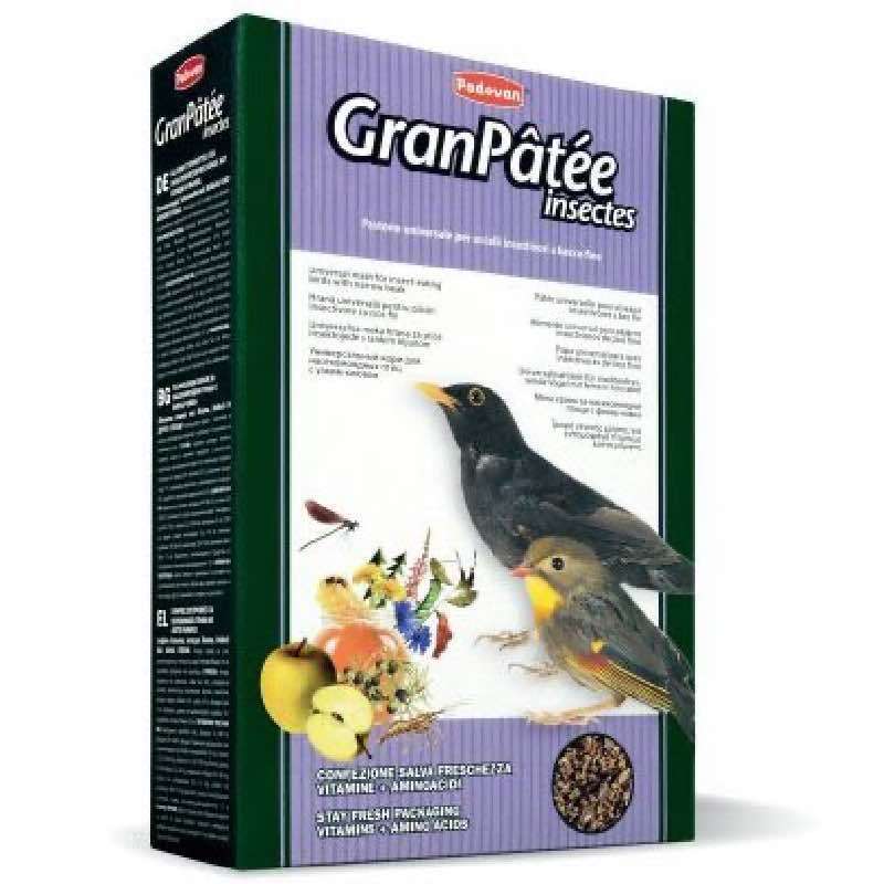 Padovan (Падован) GranpPatee Insectes - Основний корм для комахоїдних птахів (1 кг) в E-ZOO