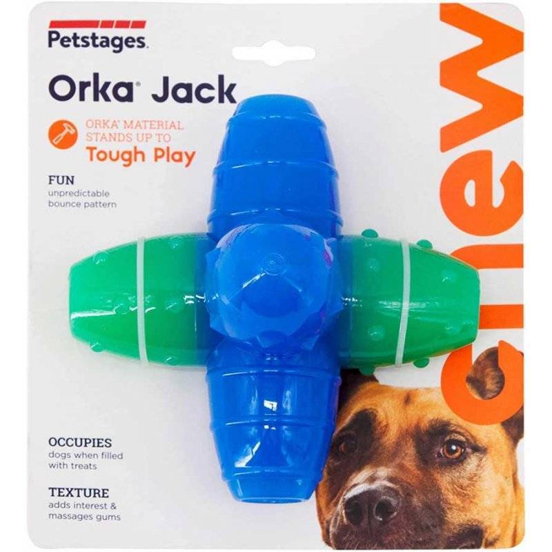 Petstages (Петстейджес) Orka Jack - Игрушка для собак Орка Джек (11 см) в E-ZOO