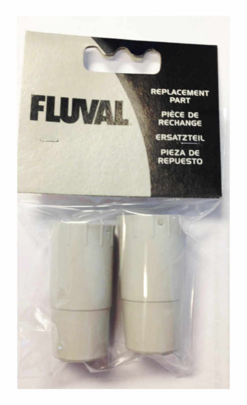 Fluval (Флювал) Rubber Hose Connector - Сменный резиновый соединитель для шланга внешнего фильтра Fluval 304 / 305 / 306 / 404 / 405 / 406 (2 шт./уп.) в E-ZOO