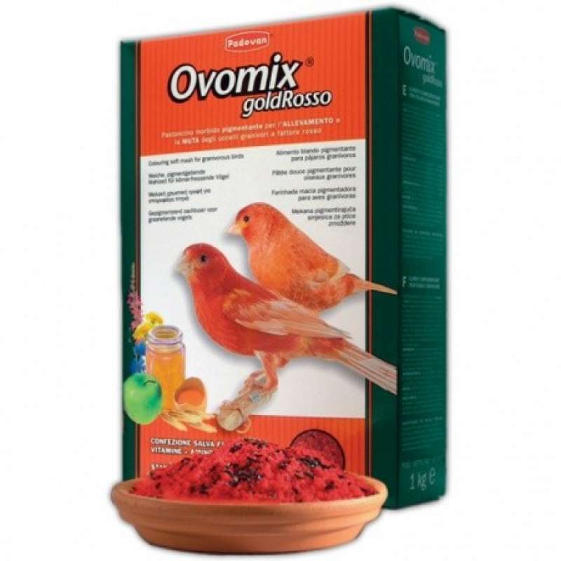 Padovan (Падован) Ovomix Rosso - Дополнительный корм для птенцов (300 г) в E-ZOO