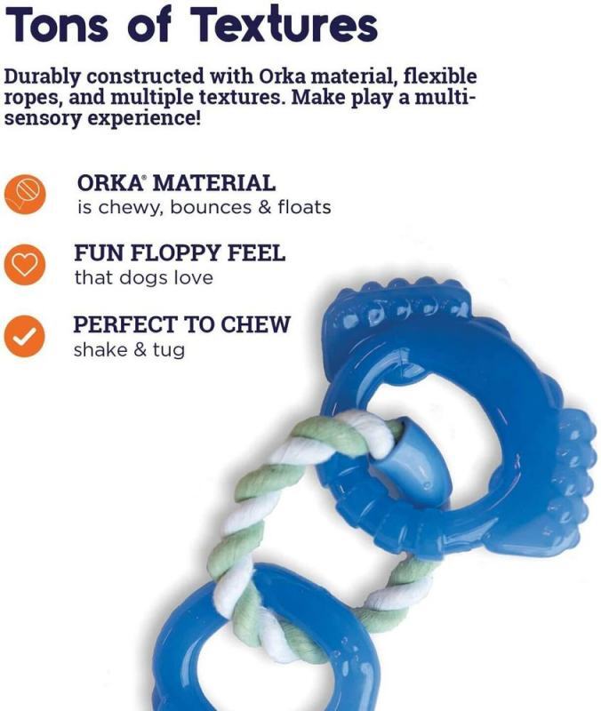 Petstages (Петстейджес) Orka Ring - Игрушка для собак Орка Кольца для зубов (26,7 см) в E-ZOO
