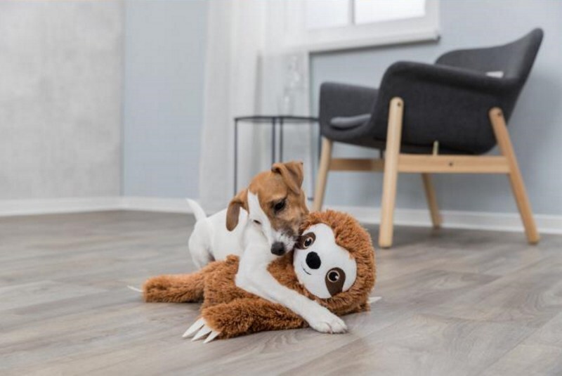 Trixie (Тріксі) Sloth - Іграшка плюшева для собак Лінивець зі звуком (56 см) в E-ZOO