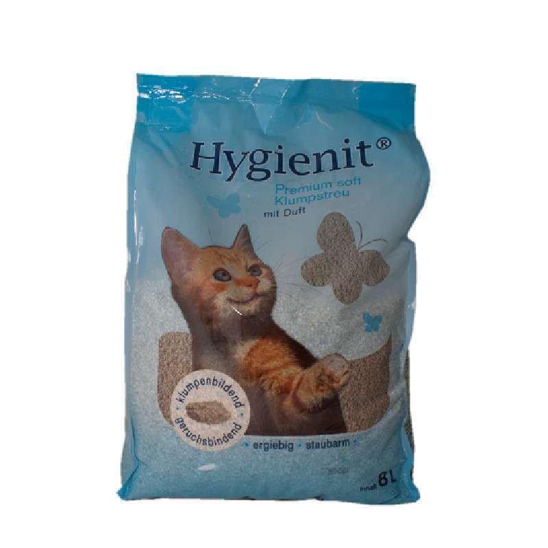 Pretty Cat (Претті Кет) Hygienit Premium - Наповнювач для котячого туалету, бентонітовий, з ароматом дитячої присипки (8 л) в E-ZOO