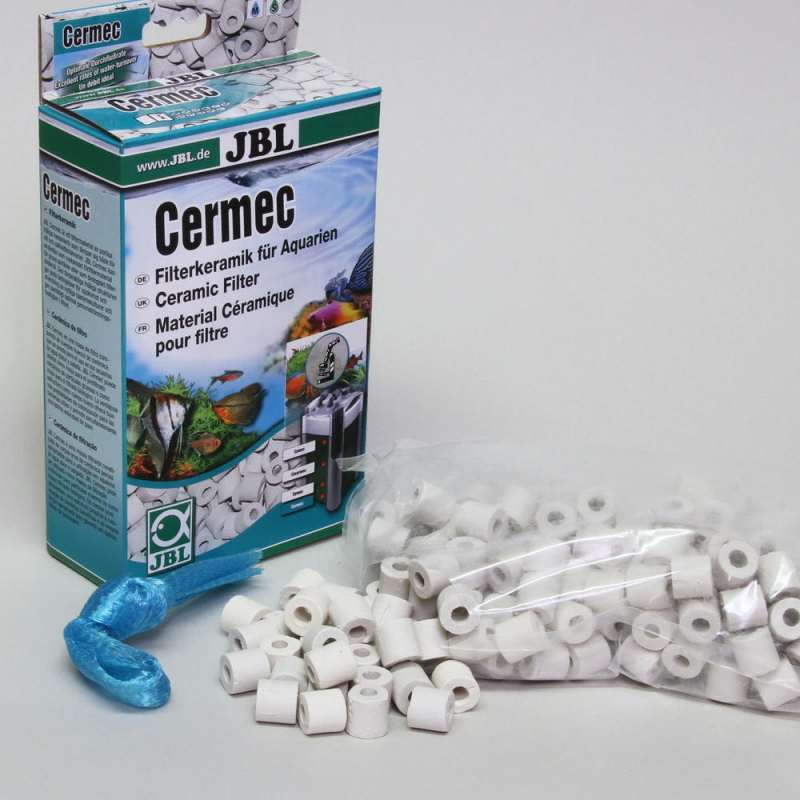 JBL (ДжиБиЭль) Cermec - Наполнитель в форме керамических трубочек для аквариумных фильтров (1 л) в E-ZOO