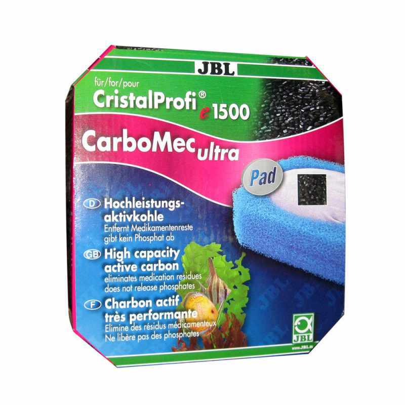 JBL (ДжіБіЕль) Carbomec ultra Pad - Комплект з губкою і активованим вугіллям для фільтрів CristalProfi e700-1/e 900-1/e1500-1 (e700-1/e900-1) в E-ZOO