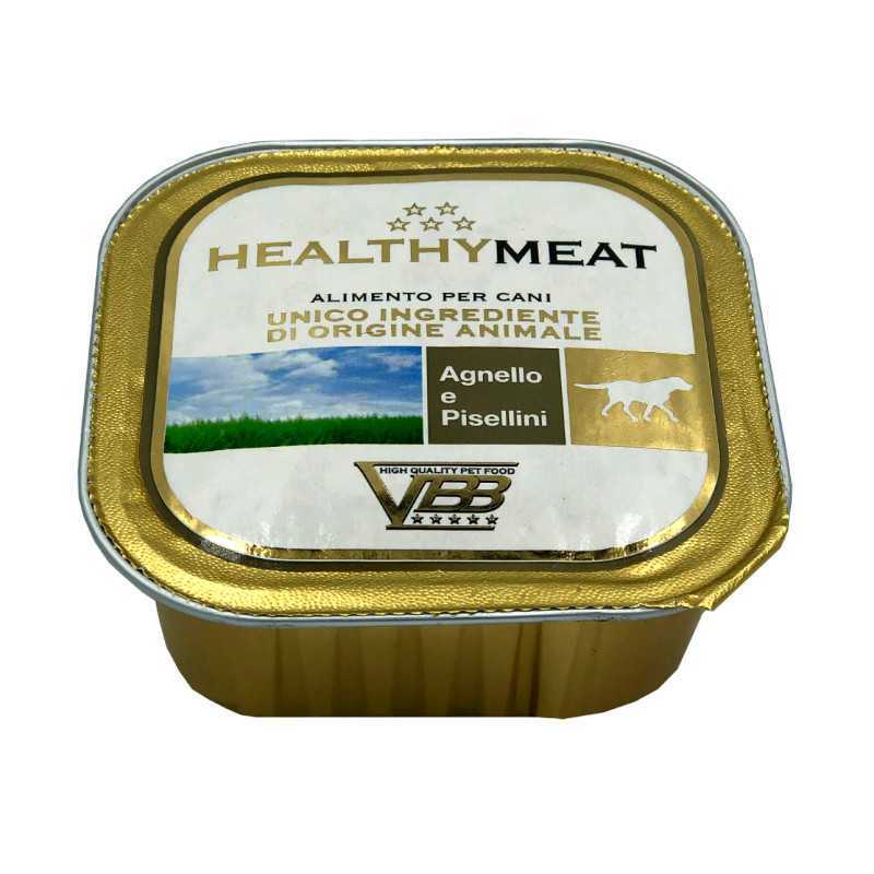 Healthy (Хелсі) Meat - Консервований корм з ягням та дрібним горохом для собак (паштет) (150 г) в E-ZOO