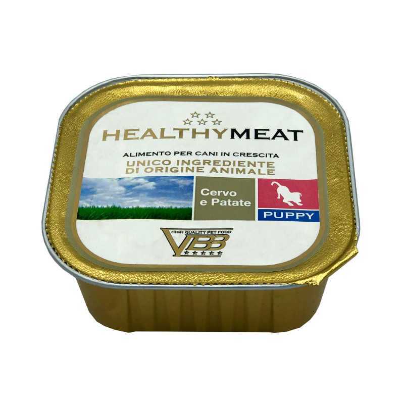 Healthy (Хелсі) Meat - Консервований корм з олениною та картоплею для цуценят (паштет) (150 г) в E-ZOO