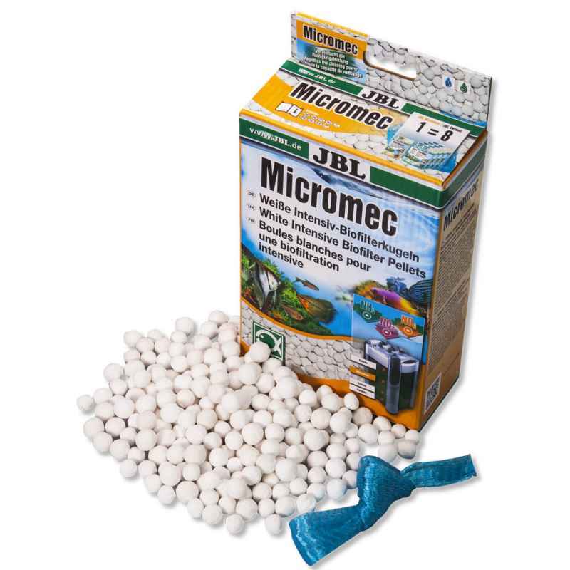 JBL (ДжіБіЕль) Micromec - Кульки зі спеченого скла для розщеплення забруднюючих речовин в акваріумному фільтрі (650 г) в E-ZOO