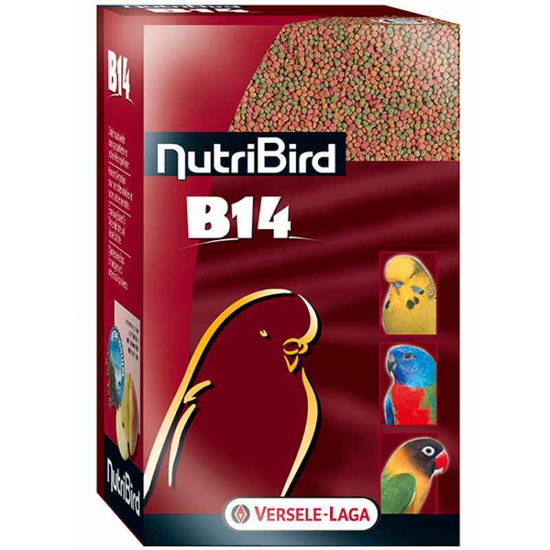 Versele-Laga (Верселе-Лага) NutriBird В14 - Цветной гранулированный корм для волнистых и других небольших попугаев (800 г) в E-ZOO