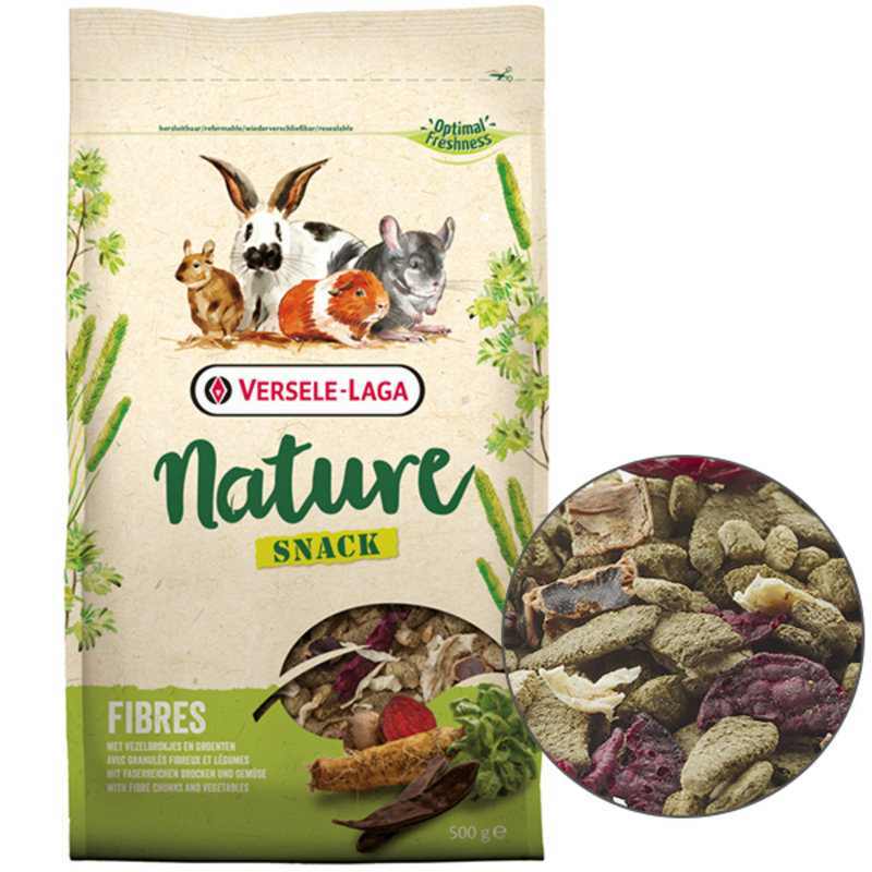 Versele-Laga (Верселе-Лага) Nature Snack Fibres - Додатковий корм для травоїдних гризунів (500 г) в E-ZOO
