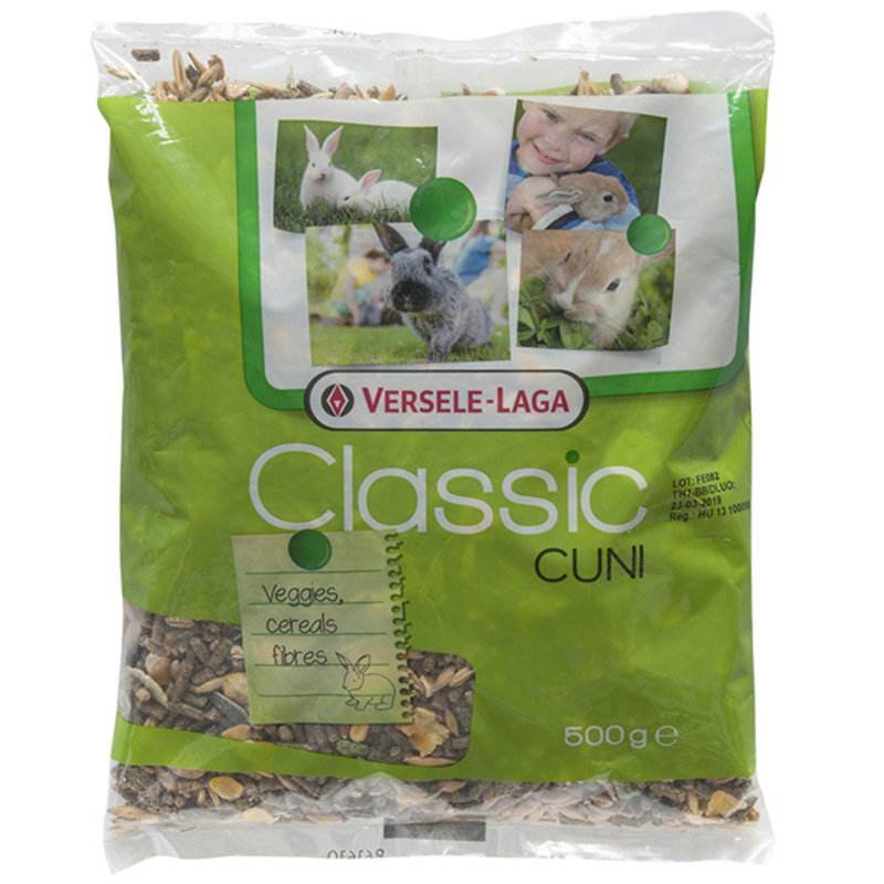 Versele-Laga (Верселе-Лага) Classic Cuni - Зерновая смесь (корм) для кроликов (500 г) в E-ZOO