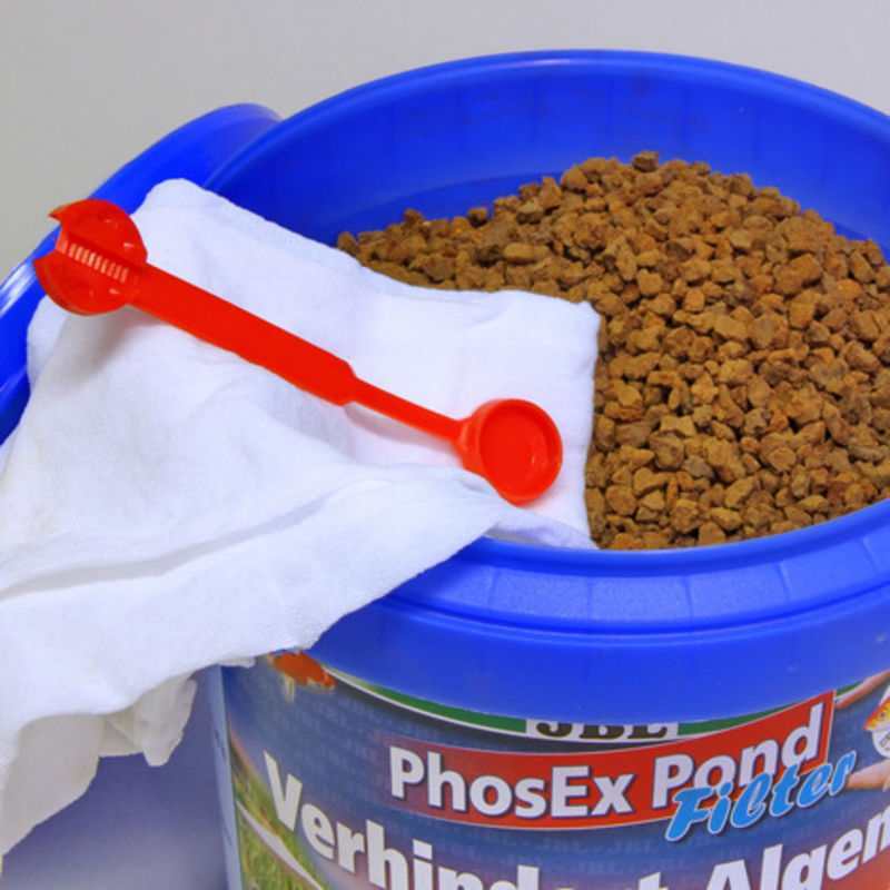 JBL (ДжіБіЕль) PhosEx Pond Filter - Наповнювач для усунення фосфатів з ставкової води (500 г) в E-ZOO