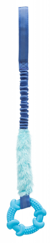 Trixie (Тріксі) Bungee Tugger - Іграшка кільце на мотузці, з амортизатором для собак (10/56 см) в E-ZOO