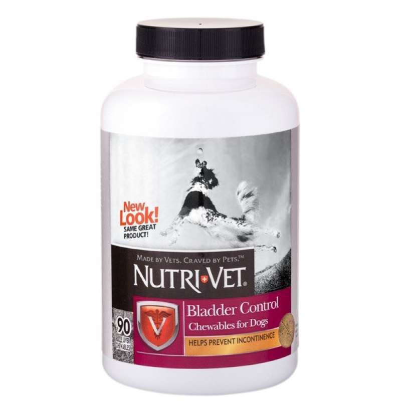 Nutri-Vet (Нутри-Вет) bladder control - Добавка от непроизвольного испускания мочи для собак (90 шт.) в E-ZOO
