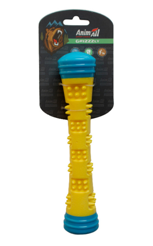 AnimAll (ЭнимАлл) GrizZzly - Игрушка Волшебная палочка для собак (4,6х4,6х23 см) в E-ZOO