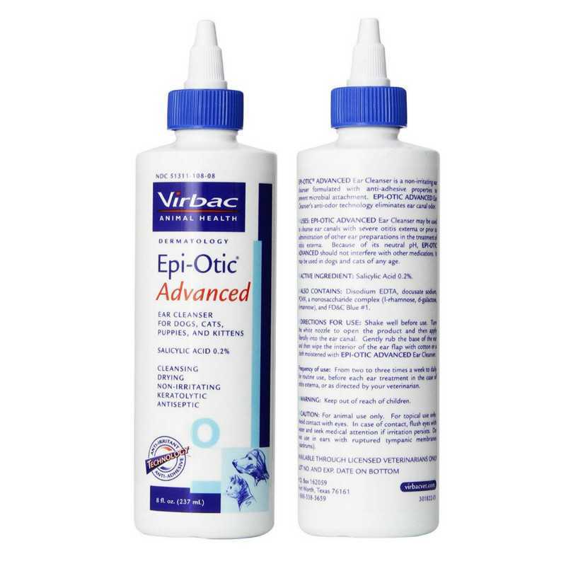 Virbac (Вирбак) Epiotic - Лосьон Эпиотик для очищения ушных раковин у собак и кошек (125 мл) в E-ZOO