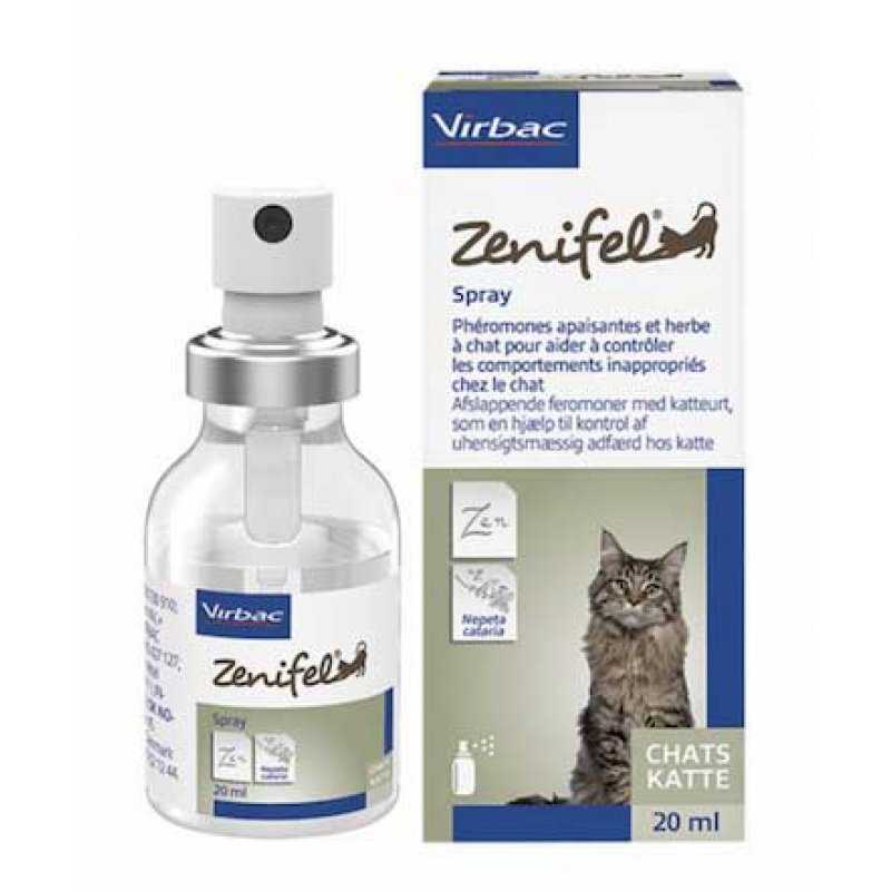 Virbac (Вирбак) Zenifel - Седативный препарат Зенифель в форме спрея для котов (20 мл) в E-ZOO