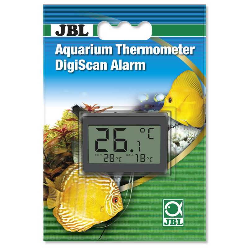 JBL (ДжиБиЭль) Aquarium Thermometer DigiScan Alarm - Цифровой аквариумный термометр с функцией сигнала (50х30 мм) в E-ZOO