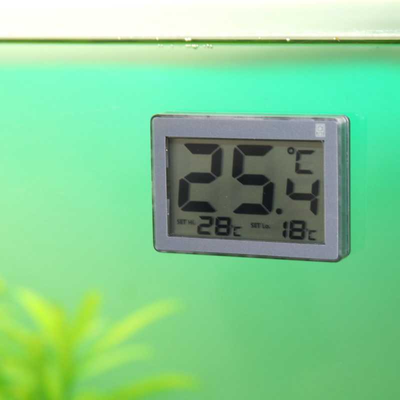 JBL (ДжіБіЕль) Aquarium Thermometer DigiScan Alarm - Цифровий акваріумний термометр з функцією сигналу (50х30 мм) в E-ZOO