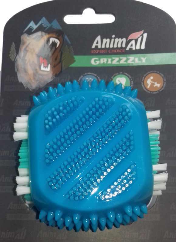 AnimAll (ЭнимАлл) GrizZzly - Игрушка Дентал квадрат для собак (7,9х7,5х7,0 см) в E-ZOO