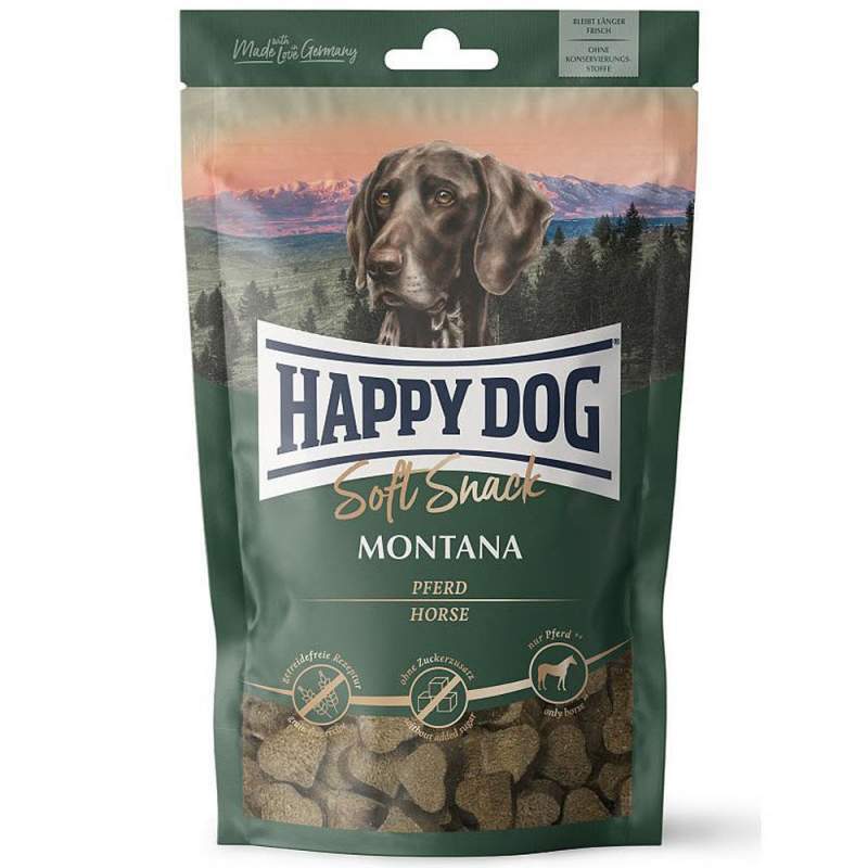 Happy Dog (Хеппи Дог) SoftSnack Montana - Мягкие снеки с кониной для собак различних пород (100 г) в E-ZOO