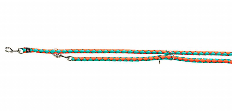 Trixie (Тріксі) Cavo Adjustable Leash - Повідець-перестібка для собак (1,2х200 см) в E-ZOO