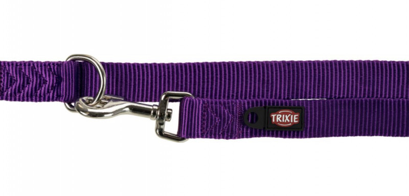 Trixie (Тріксі) Premium Adjustable Leash 3 stage - Повідець-перестібка для собак з 3-ма етапами регулювання (1,5х200 см) в E-ZOO