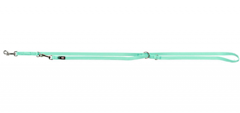 Trixie (Тріксі) Premium Adjustable Leash 3 stage - Повідець-перестібка для собак з 3-ма етапами регулювання (1,5х200 см) в E-ZOO