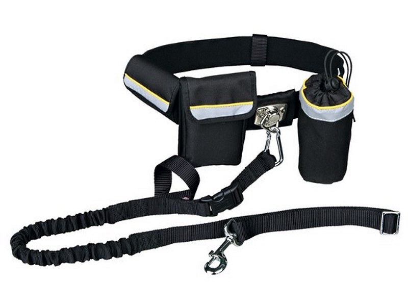 Trixie (Тріксі) Waist Belt with Leash- Ремінь поясний з повідцем для собак (комплект) в E-ZOO